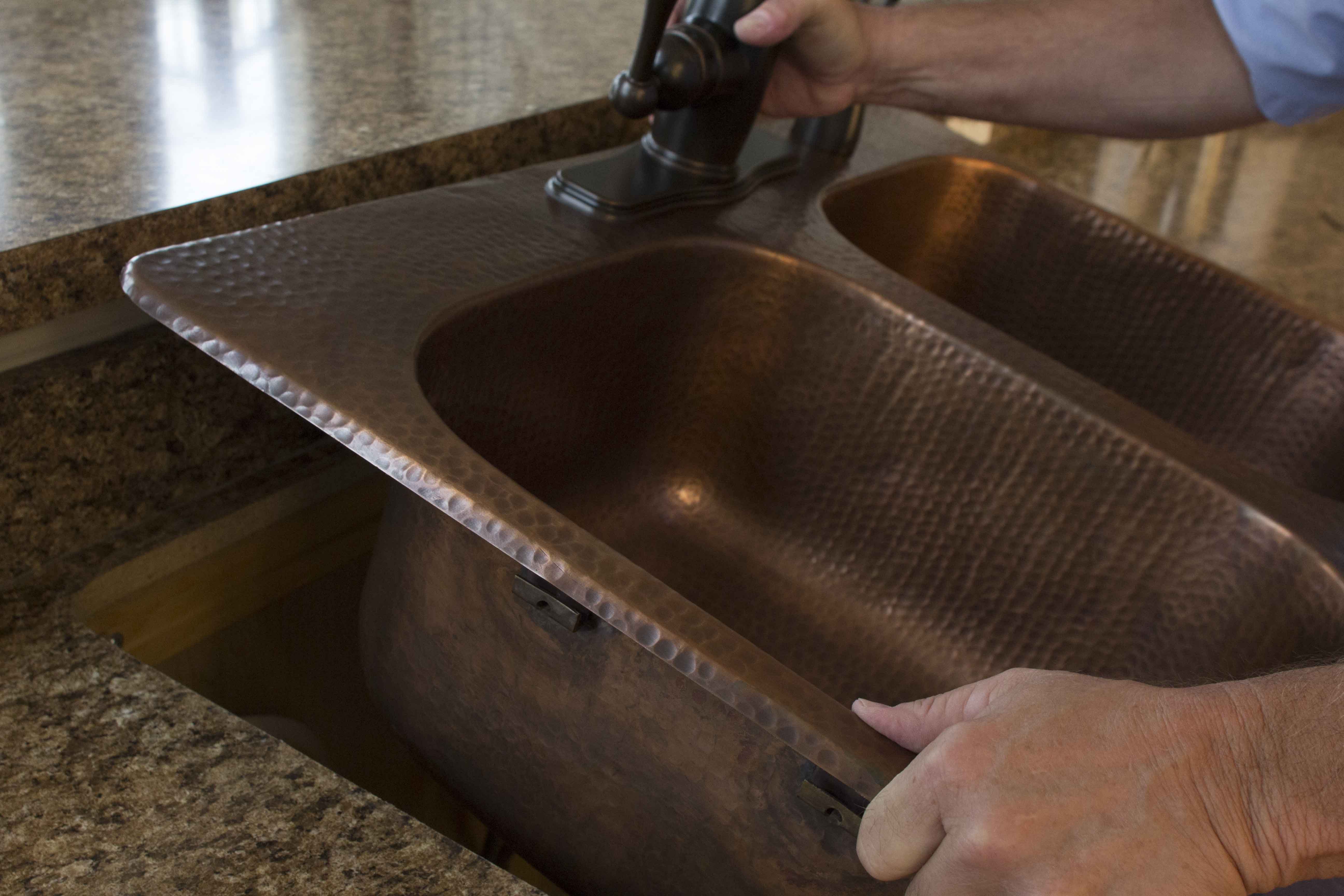 sinkology riley copper kitchen sink