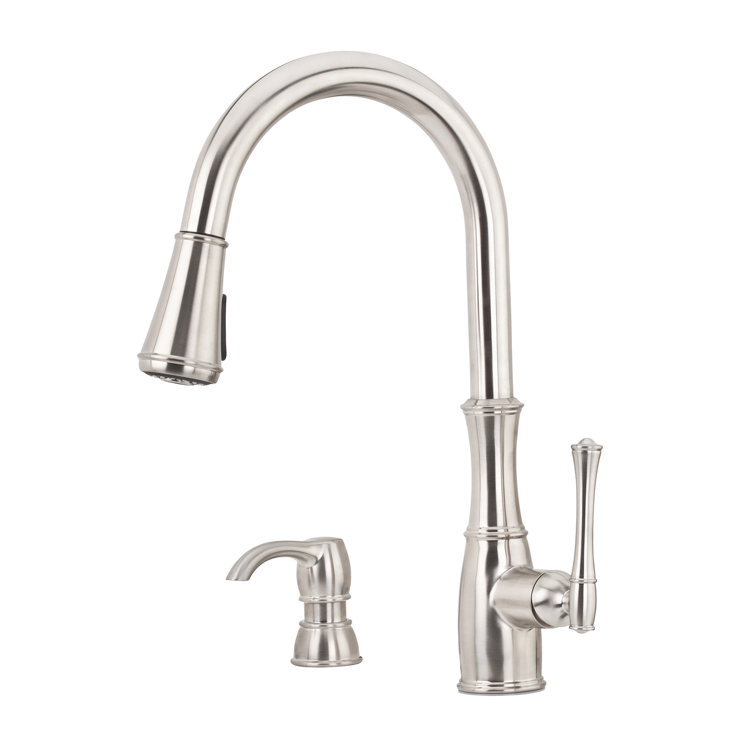 Wheaton 1-handle, Pull-down Kitchen Faucet - Sinkology