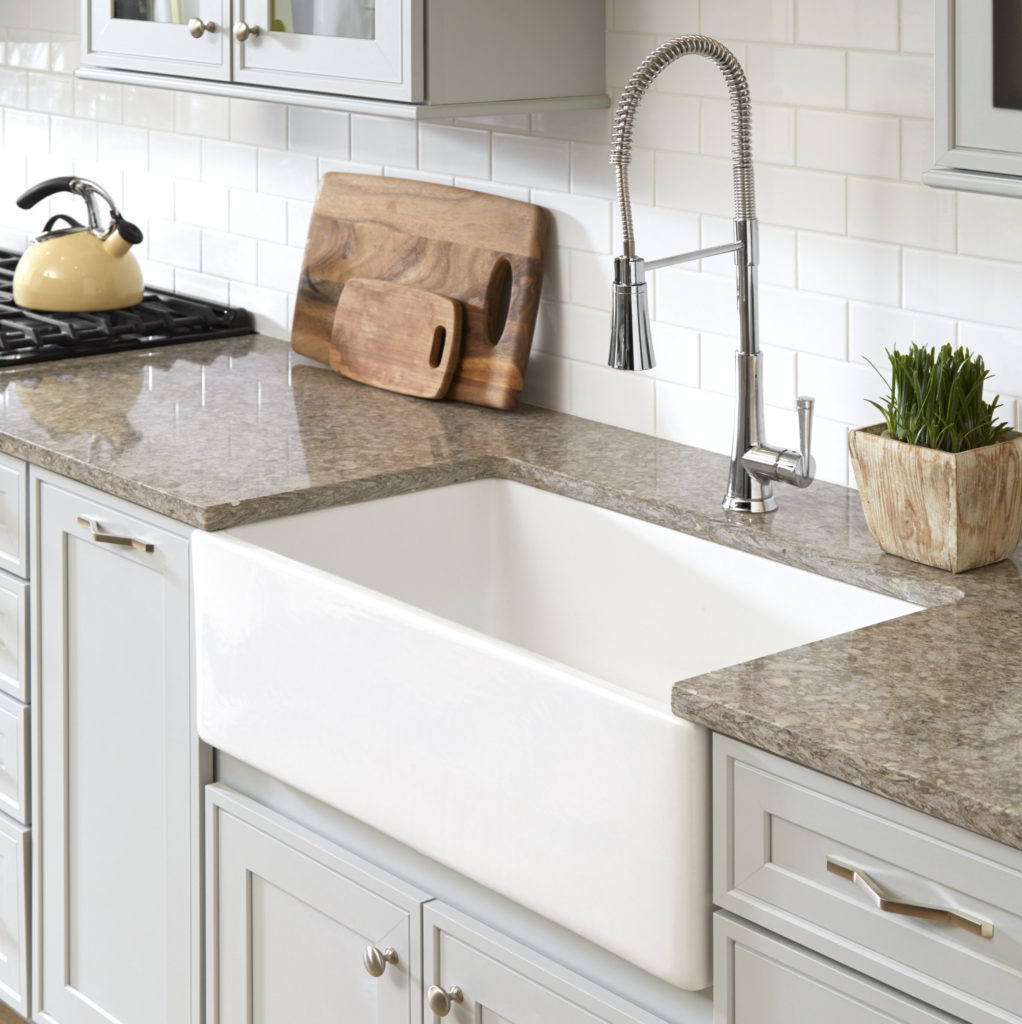 Bradstreet II Fireclay Farmhouse Kitchen Sink by Sinkology