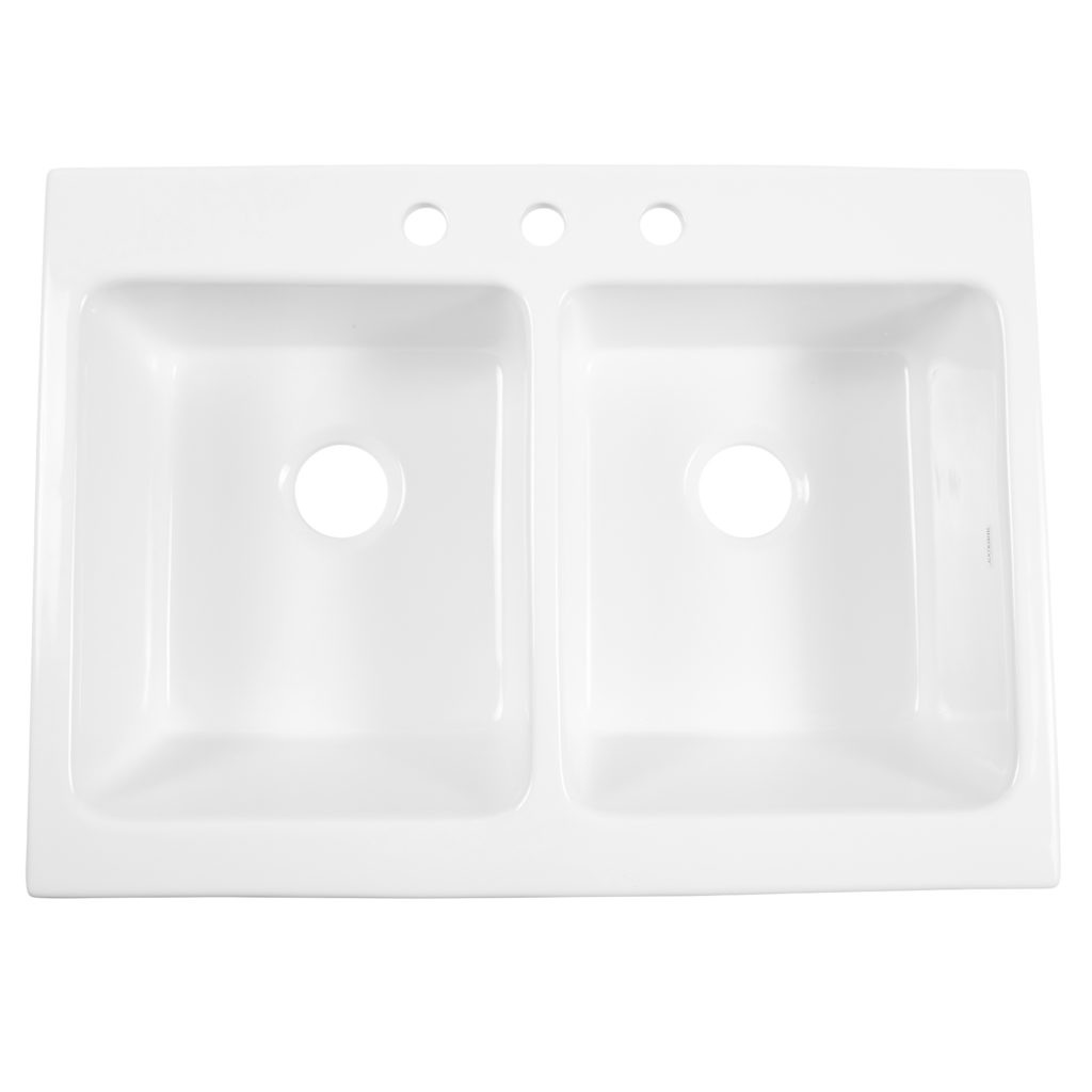 Parker 34 Quick Fit Drop In Farmhouse Fireclay Double Bowl Kitchen